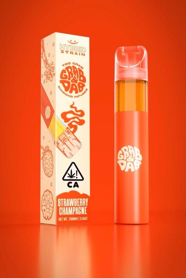 Grab and Dab Strawberry Champagne