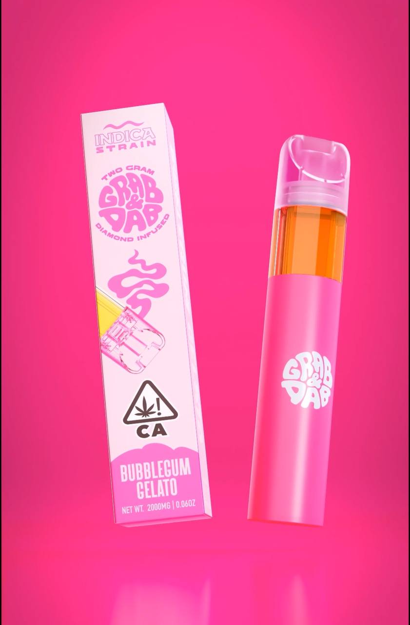 GRAB AND DAB BUBBLEGUM GELATO